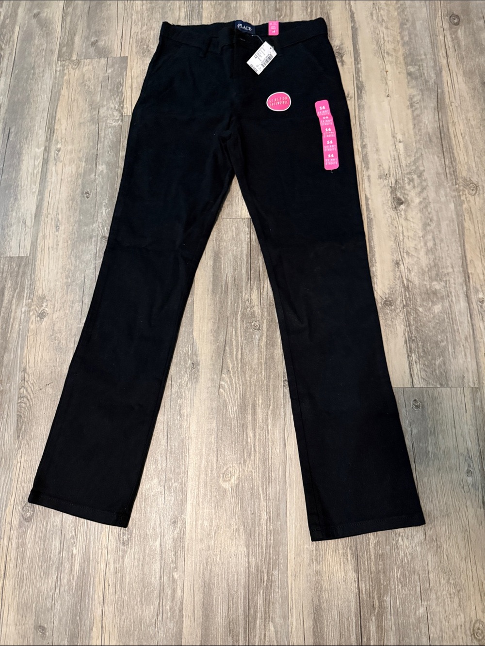 The Children's Place Black Straight-Leg Kids Pants